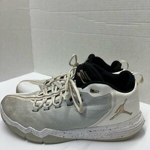 Jordan White and Black Sneakers